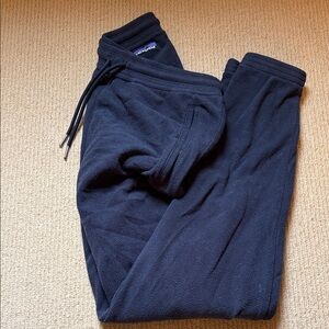 Patagonia Navy Fleece Pants Womens XS